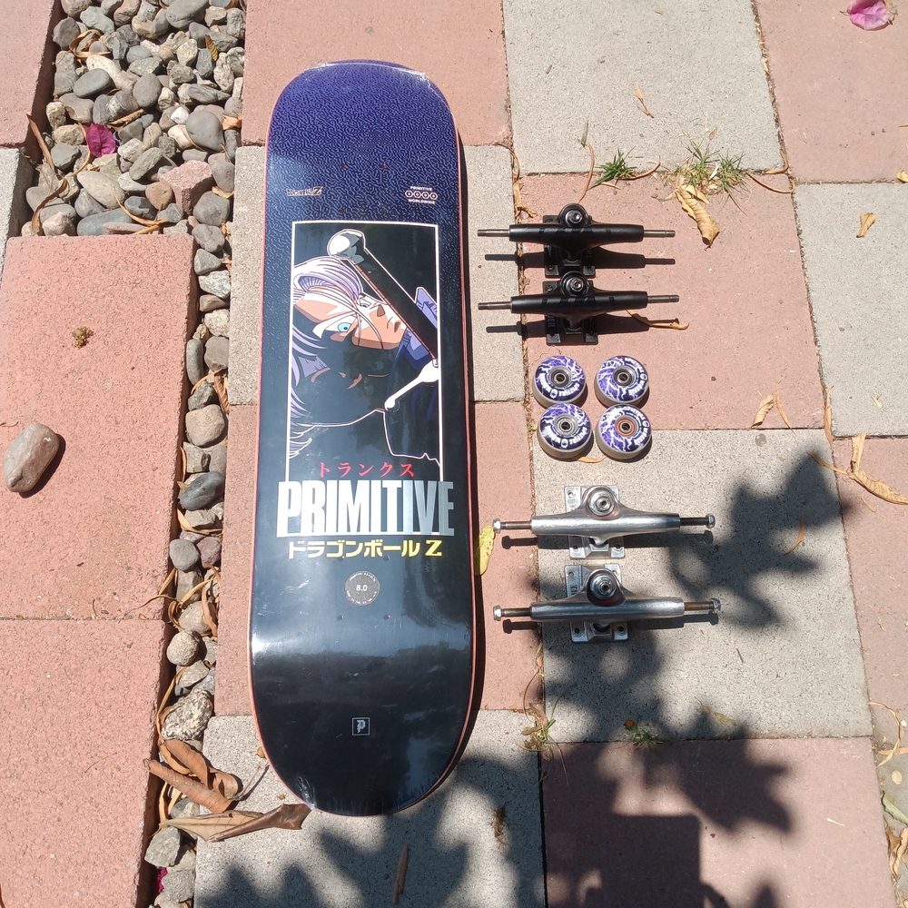 Primitive Dragon Ball Z Skateboard Deck with Accessories